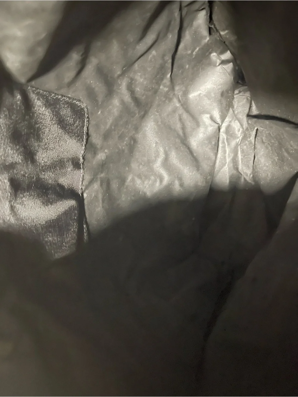 Longchamp Black Nylon Messenger Tote
